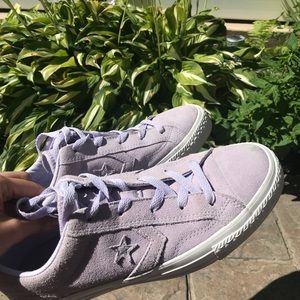 lilac converse one star